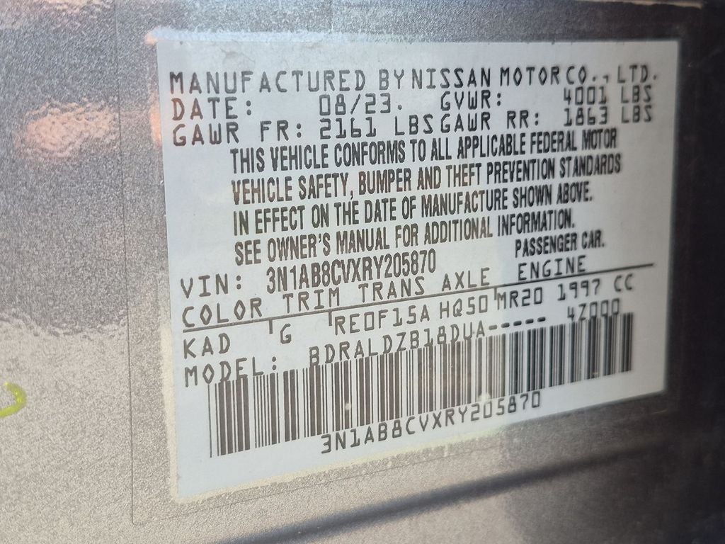 2024 Nissan Sentra SV
